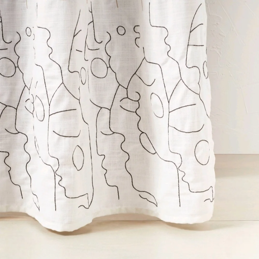 Opalhouse designed with Jungalow In This Together Shower Curtain White
